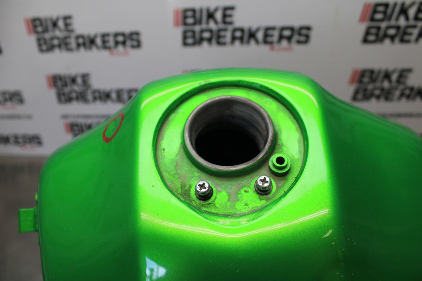 08-18 KAWASAKI KLR650 GAS TANK FUEL CELL PETROL RESERVOIR BB183