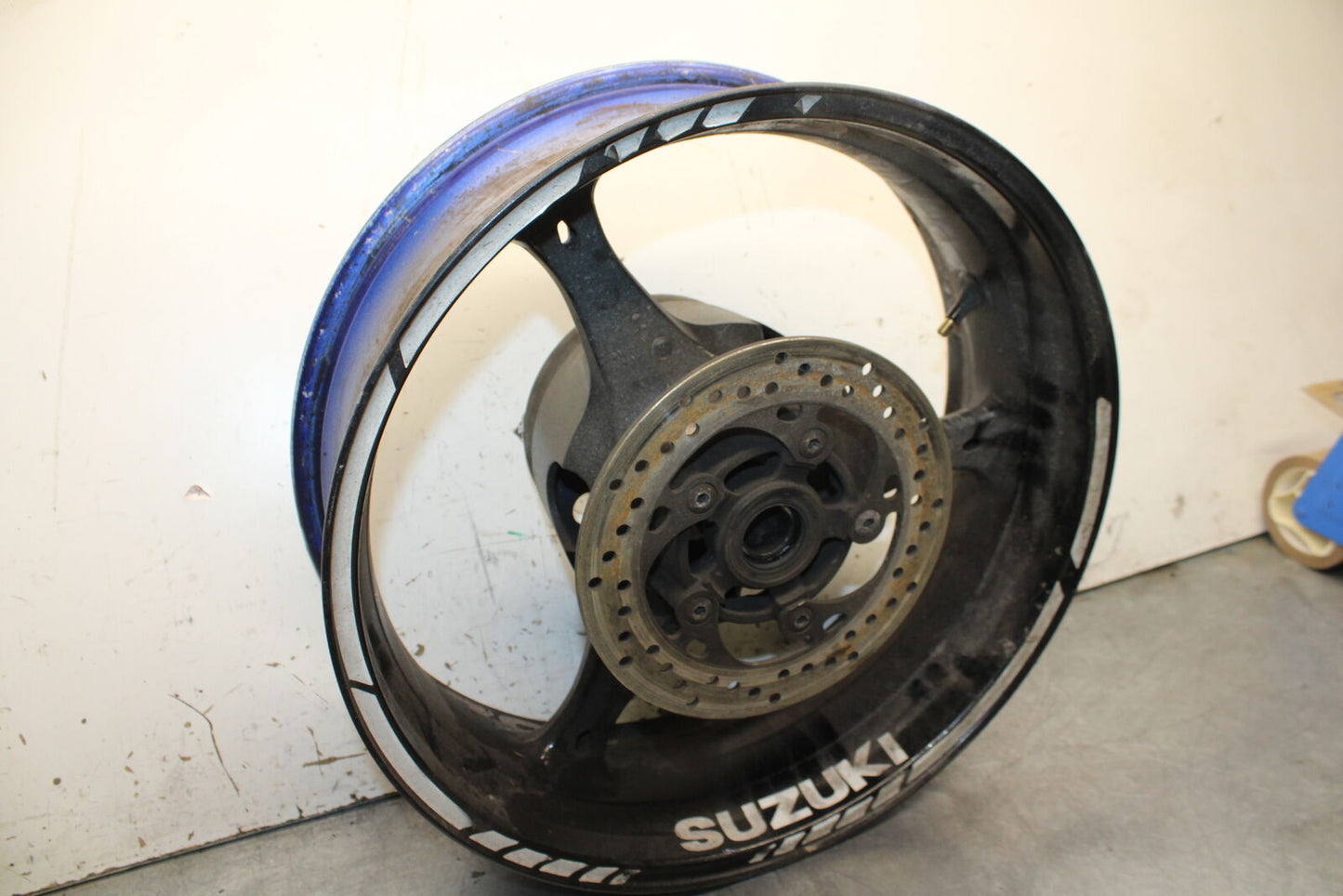 06-07 SUZUKI GSXR 600 REAR WHEEL BACK RIM BB737