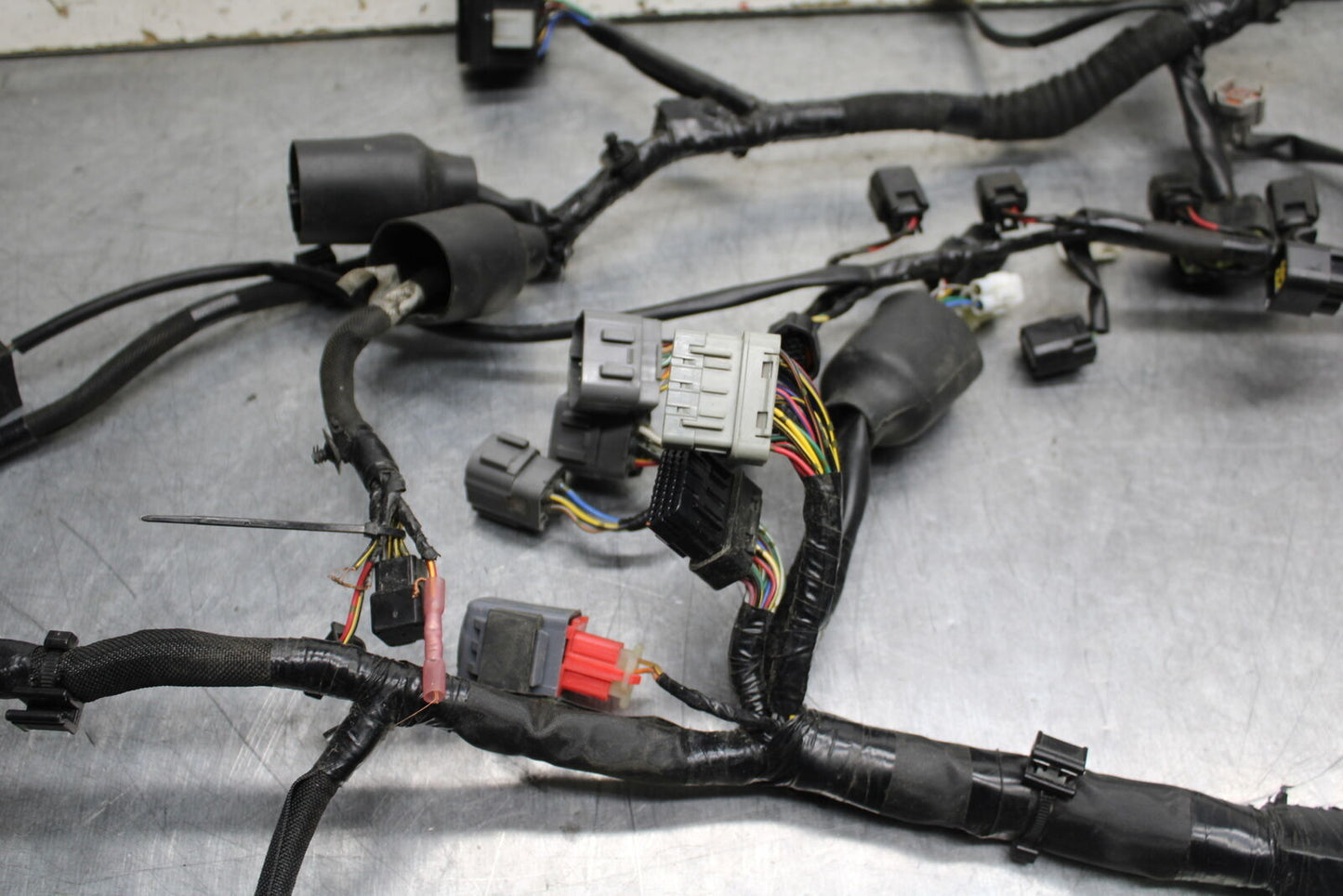 13-17 KAWASAKI NINJA ZX6R ZX636E MAIN ENGINE WIRING HARNESS WIRE LOOM BB735