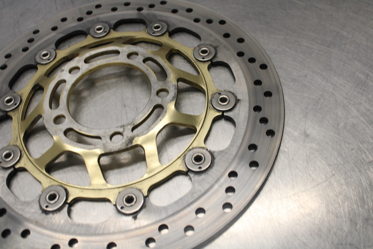05-08 TRIUMPH SPEED TRIPLE 1050 FRONT LEFT RIGHT BRAKE ROTORS DISCS BB933