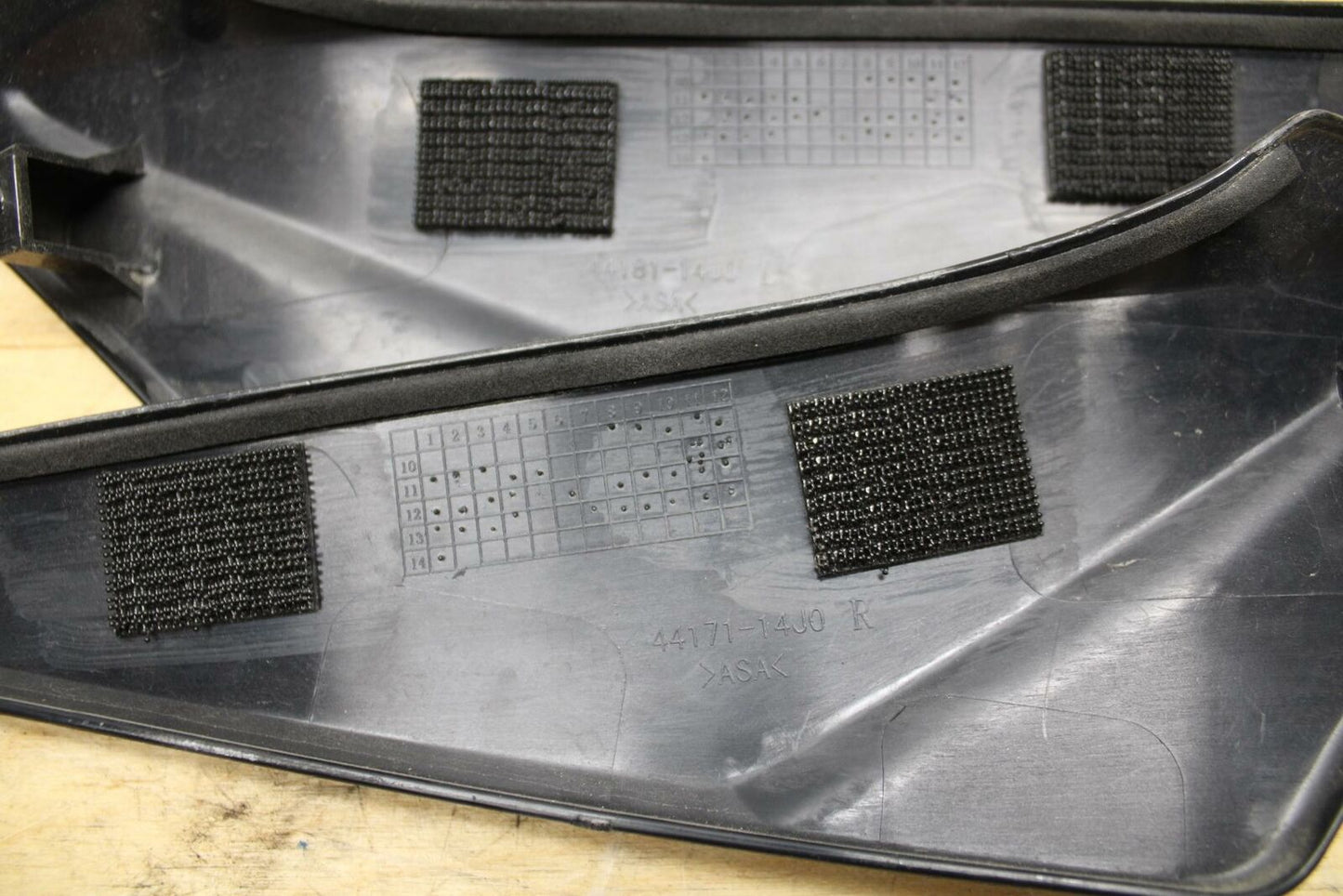 11-17 SUZUKI GSXR750  GAS FUEL TANK PANELS COVERS TRIM SET COWLS  BB320