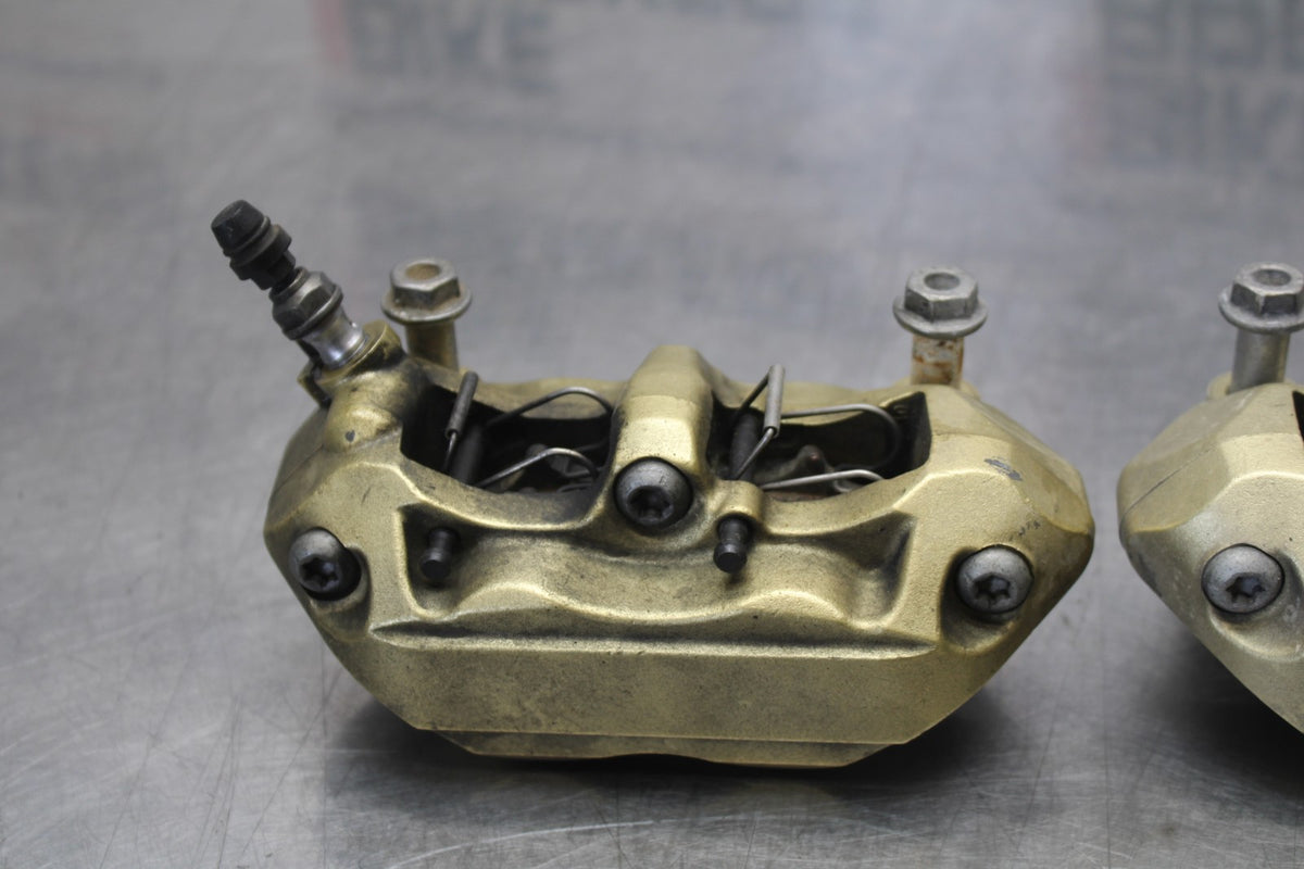 12-14 BMW S1000RR RIGHT LEFT FRONT BRAKE CALIPER SET PAIR CALIPERS BB204