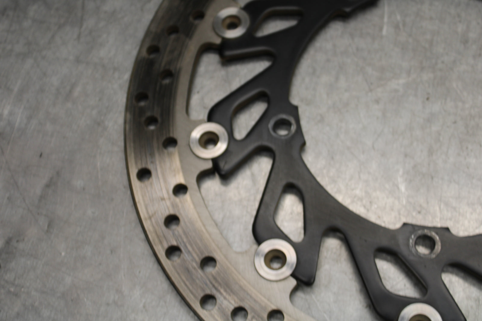 09-14 YAMAHA YZF R1 FRONT LEFT RIGHT BRAKE ROTORS DISCS 14B-2581T-00-00 BB696