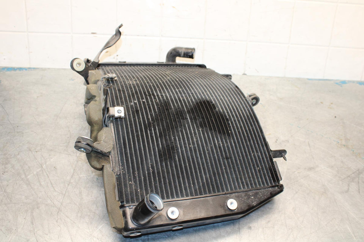 08-16 YAMAHA YZF R6 ENGINE RADIATOR MOTOR COOLER COOLING RADIATER BB443