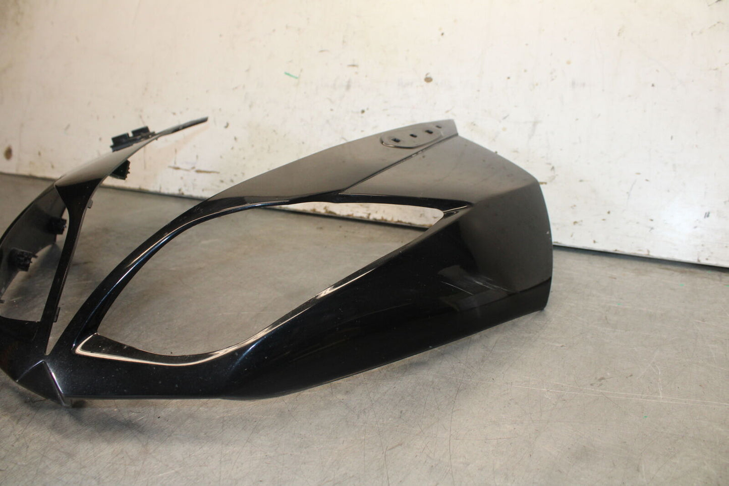 09-12 KAWASAKI NINJA ZX6R FRONT UPPER NOSE FAIRING SHROUD 55028-0251-H8  BB698