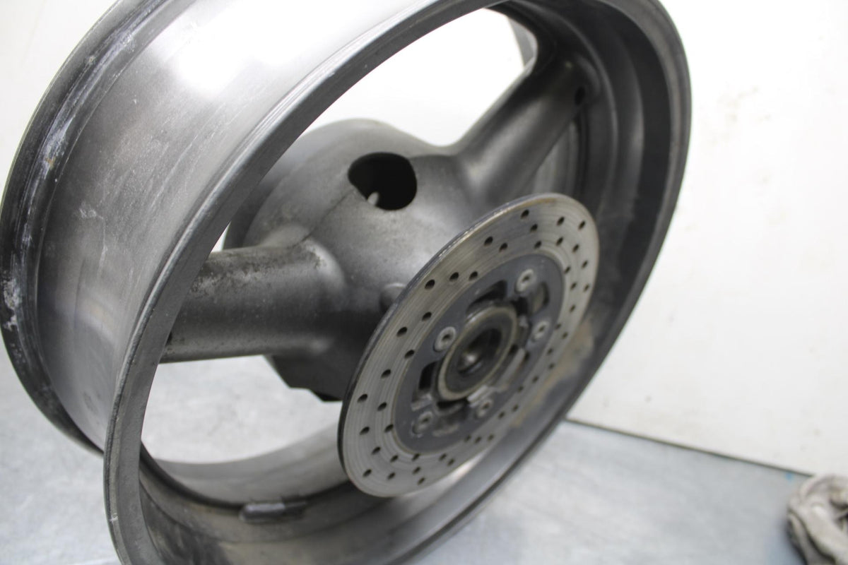 97-98 SUZUKI GSXR 600 SRAD REAR WHEEL AND ROTOR BACK BRAKE DISC BB636