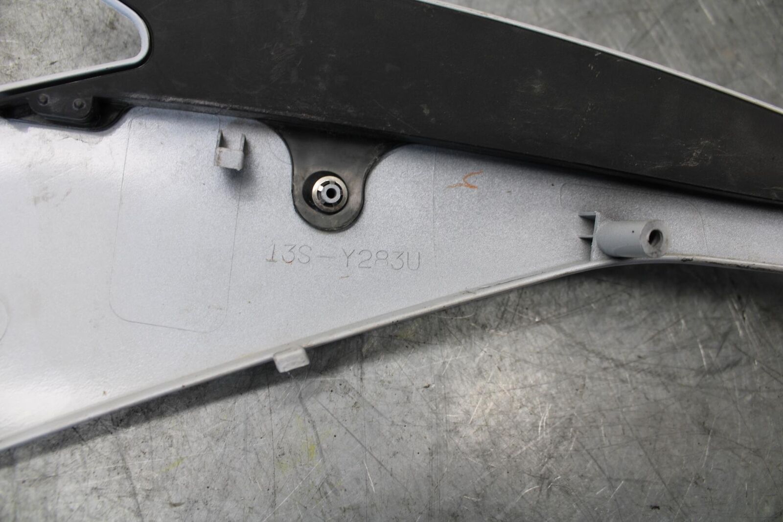 08-16 YAMAHA YZF R6 RIGHT LOWER MID UPPER SIDE FAIRING COWL  BB431