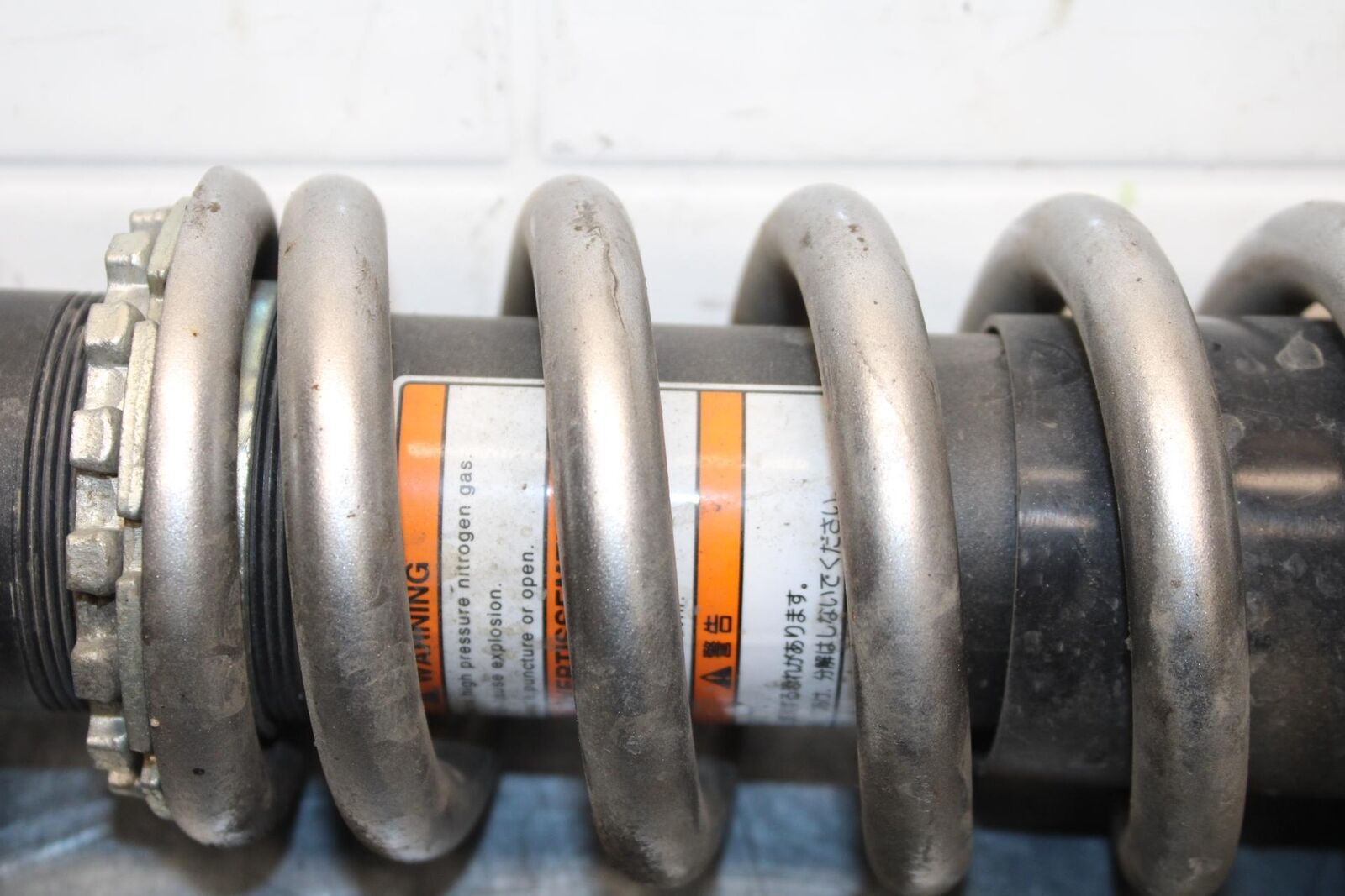 2011 Kawasaki Ninja ZX6R ZX600R REAR BACK SHOCK ABSORBER SUSPENSION BB587