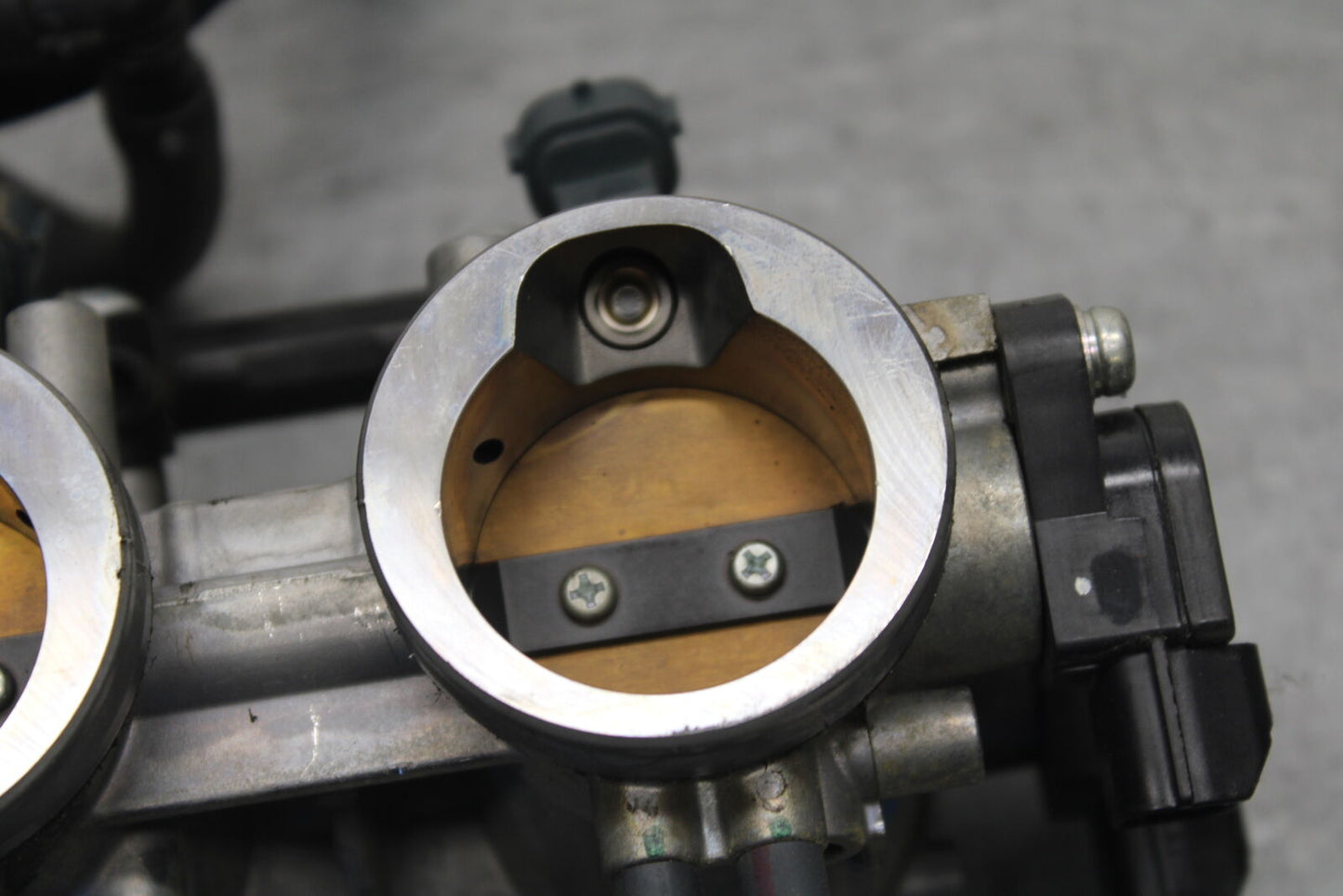 09-12 KAWASAKI NINJA ZX6R MAIN FUEL INJECTORS / THROTTLE BODIES 16163-0128 BB698