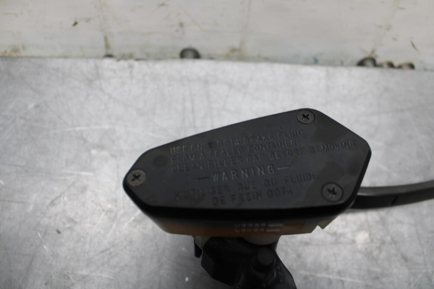 07-08 KAWASAKI CONCOURS 1400 ABS FRONT BRAKE MASTER CYLINDER w/ LEVER BB449