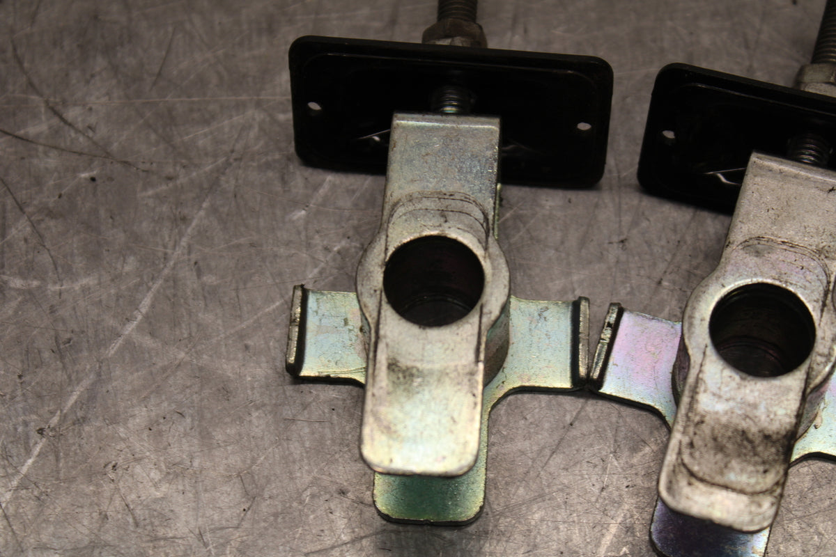 15-16 HONDA CB300F SWINGARM CHAIN TENSIONER ADJUSTMENT BRACKETS  BB740