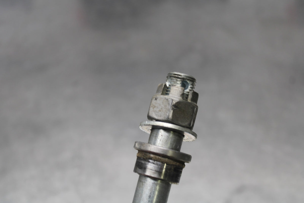 24-25 KAWASAKI NINJA 500 EX500J ABS FRONT WHEEL RIM AXLE PIVOT BOLT BB934