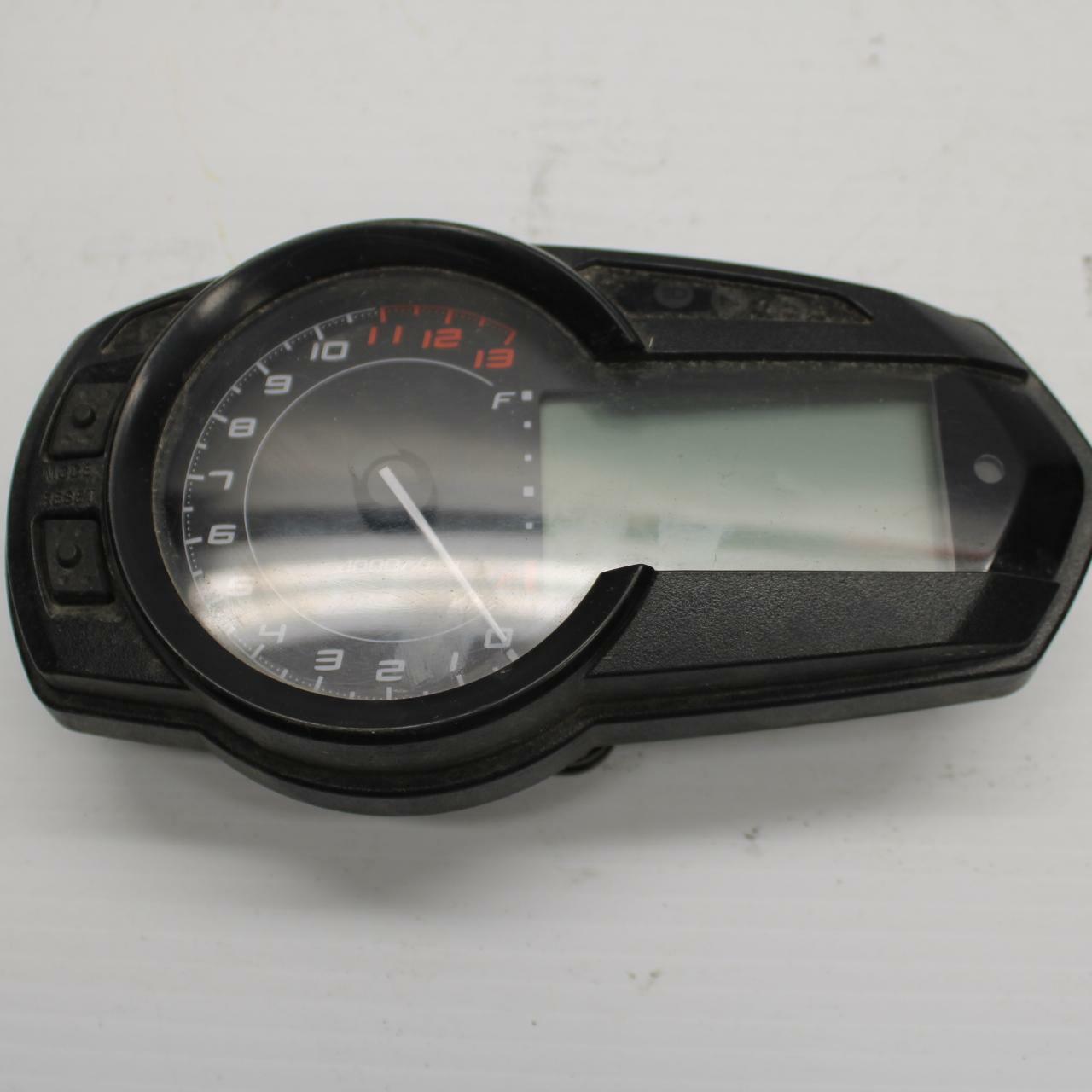 11-12 KAWASAKI Z1000 SPEEDO GAUGES DISPLAY CLUSTER SPEEDOMETER TACHOMETER  BB249
