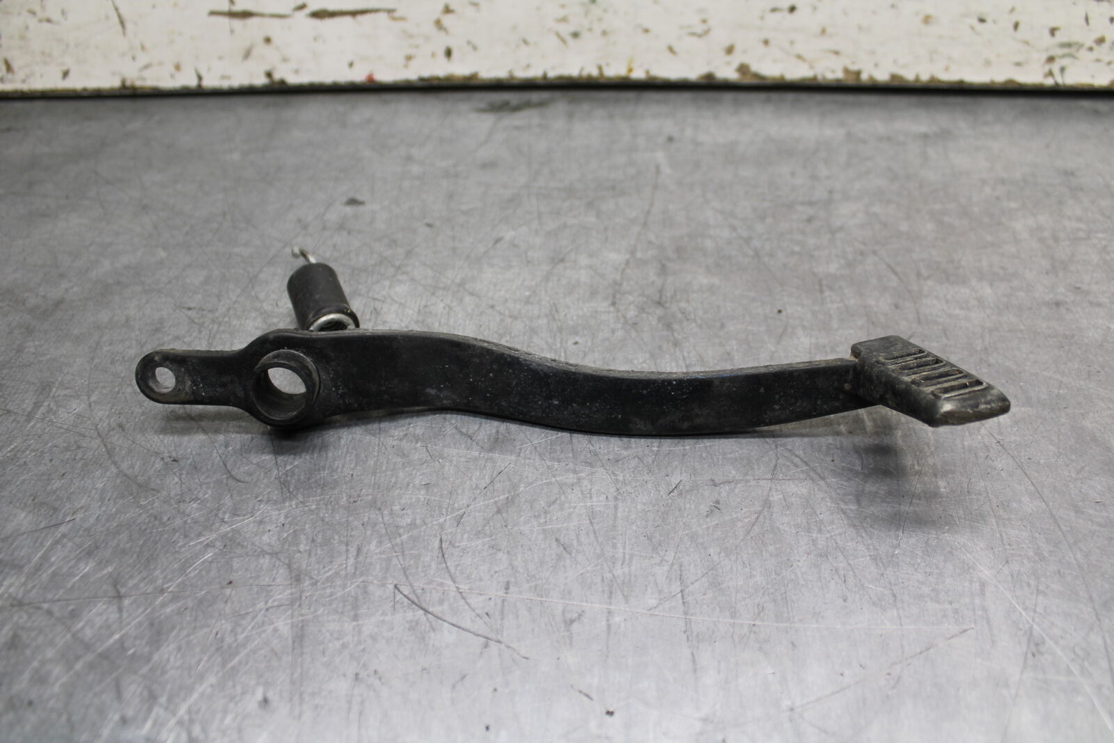 08 HONDA CBR125R RIGHT REARSET BRAKE FOOT PEDAL BB114
