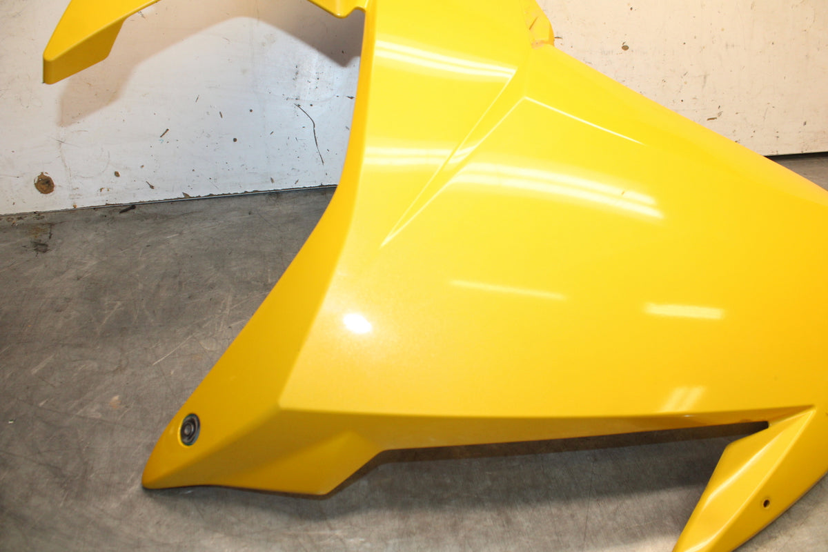 09-15 YAMAHA FZ6R LEFT LOWER MID UPPER SIDE FAIRING COWL  BB686