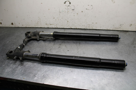 06-07 SUZUKI GSXR 600 750 FRONT FORKS SHOCK SUSPENSION SET PAIR BB630