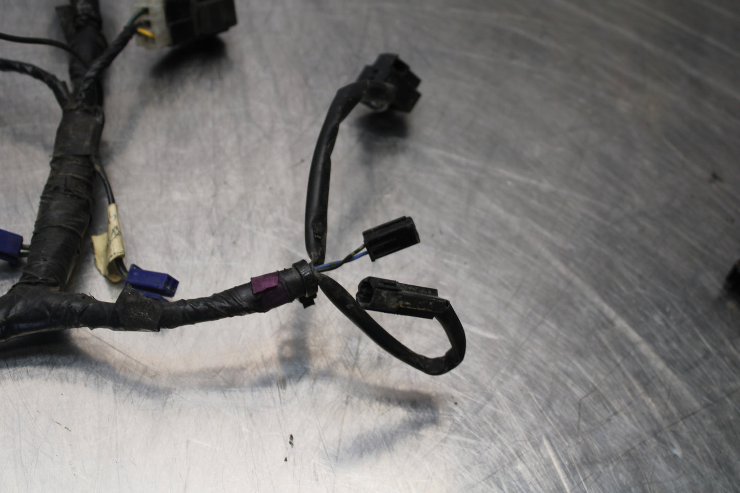 07-08 YAMAHA YZF R1 HEADLIGHT SPEEDO GAUGES WIRING HARNESS WIRE LOOM BB160