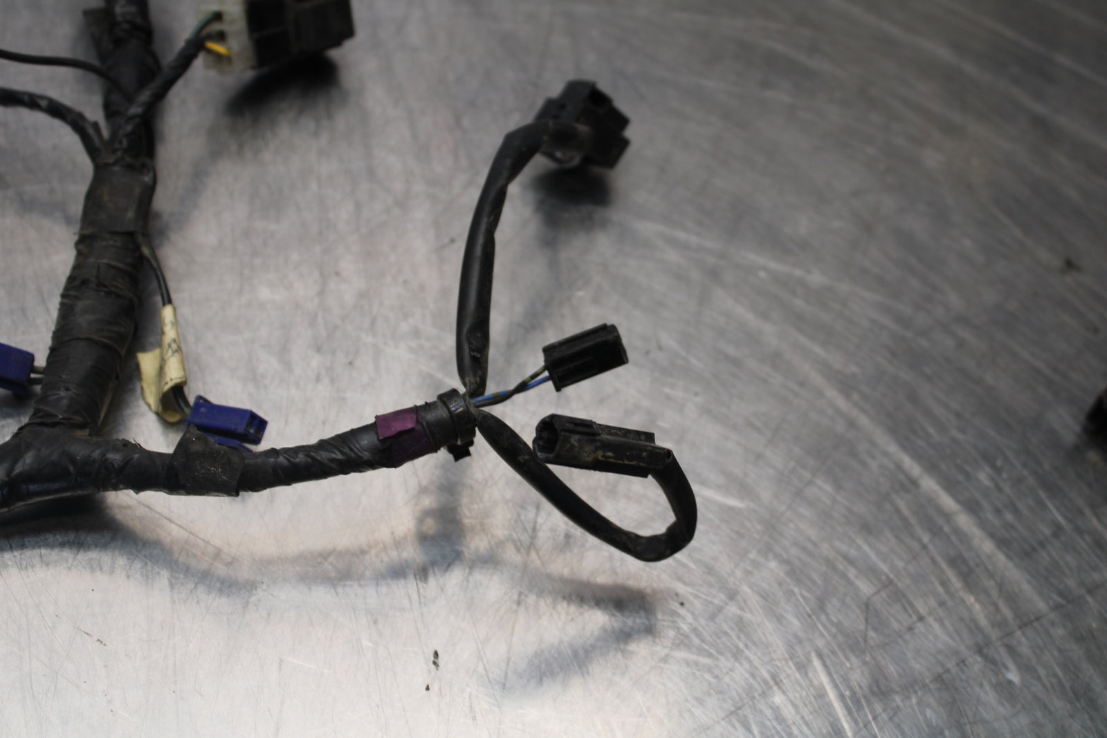 07-08 YAMAHA YZF R1 HEADLIGHT SPEEDO GAUGES WIRING HARNESS WIRE LOOM BB160