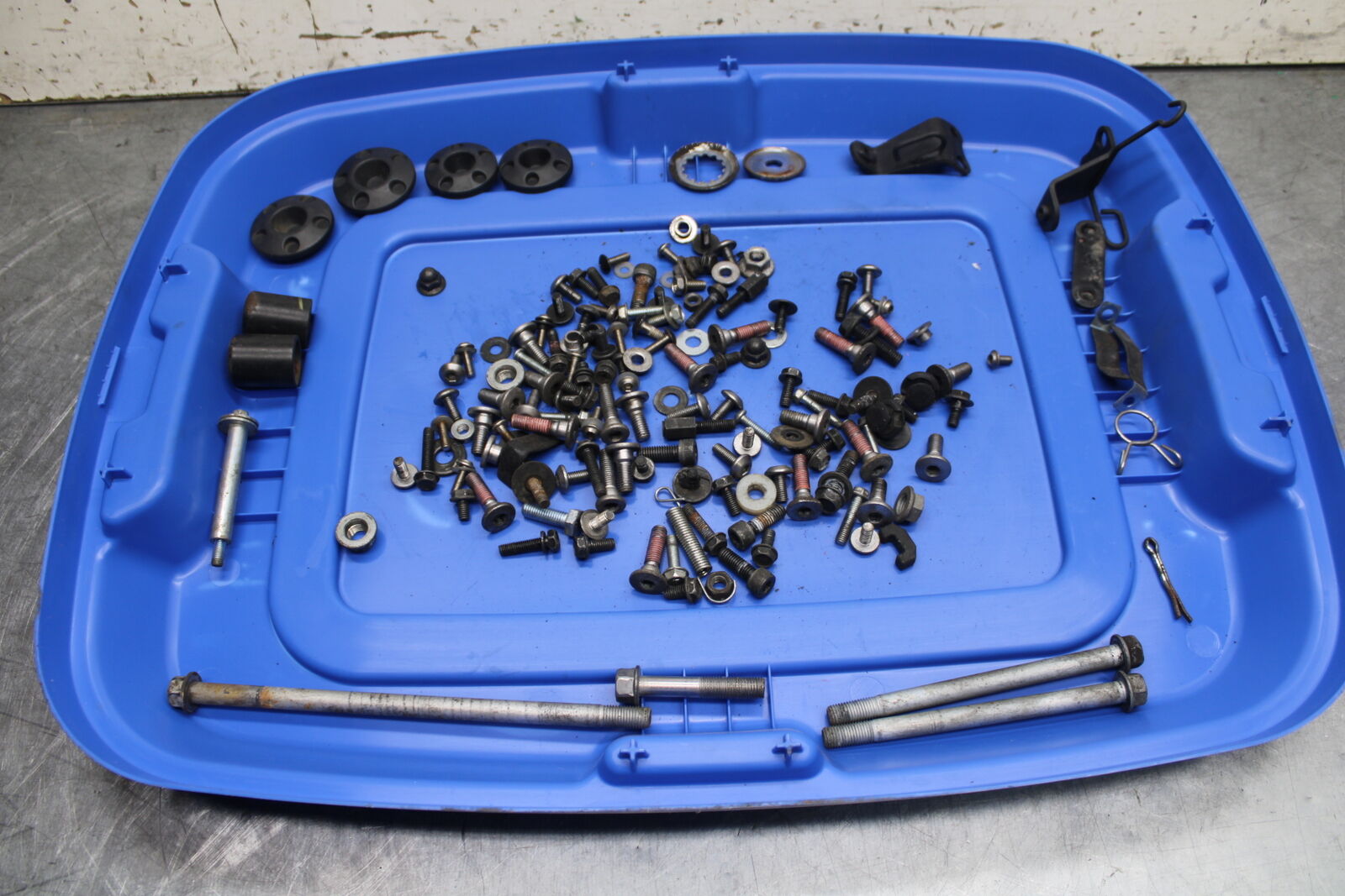 08-12 KAWASAKI NINJA 250R EX250J MOUNTING BOLTS HARDWARE MOTOR SCREWS BB111