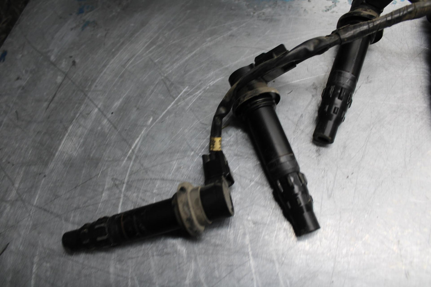 09-14 YAMAHA YZF R1 IGNITION COIL SET  HARNESS WIRE LOOM 14B-82309-00-00 BB471 