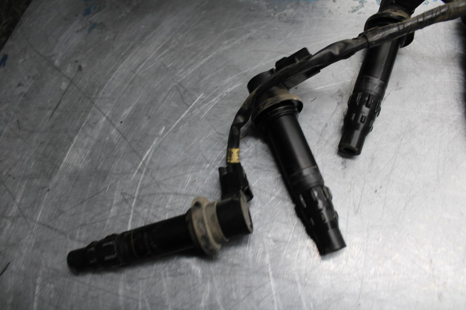09-14 YAMAHA YZF R1 IGNITION COIL SET  HARNESS WIRE LOOM 14B-82309-00-00 BB471 