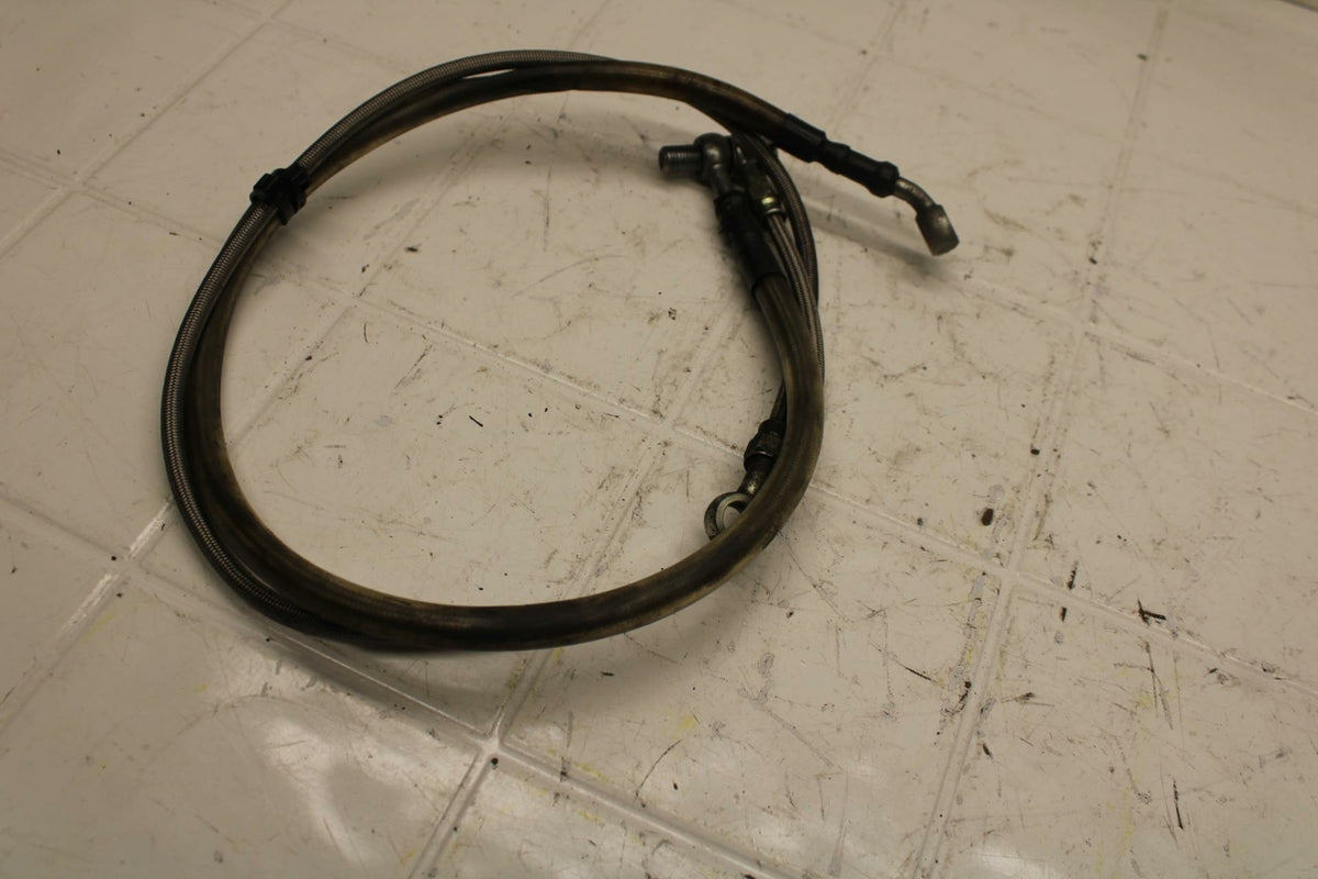 95-98 HONDA CBR600F3 BRAIDEDFRONT BRAKE CALIPER HOSES LINES BB18