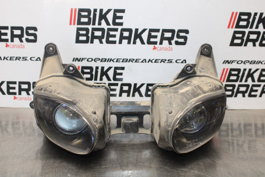 07-08 KAWASAKI NINJA ZX6R FRONT HEADLIGHT HEAD LIGHT LAMP 23007-0071 BB203