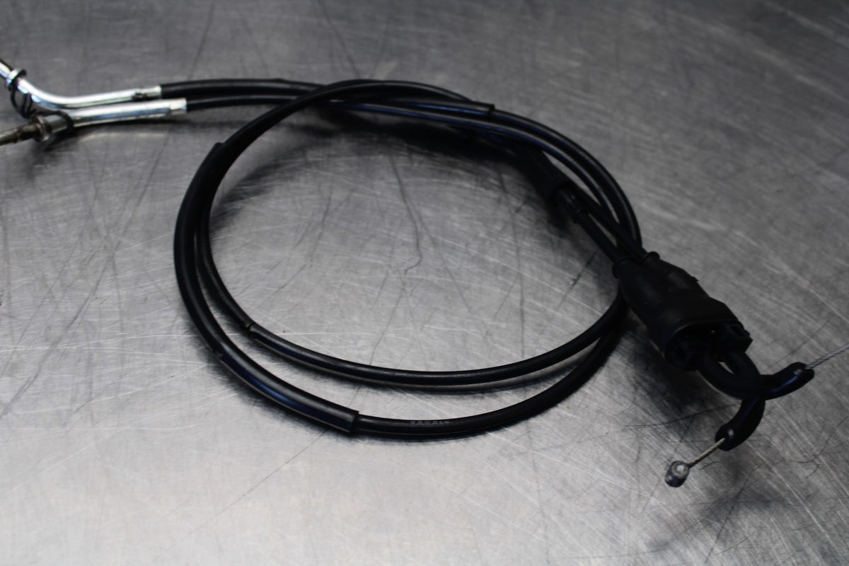 08 KAWASAKI NINJA ZX10R THROTTLE CABLES LINES BB902