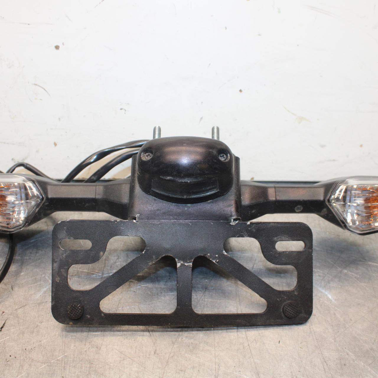 12-17 KAWASAKI ER-6N Z650 REAR LEFT RIGHT TURN SIGNALS LIGHT INDICATORS BB607