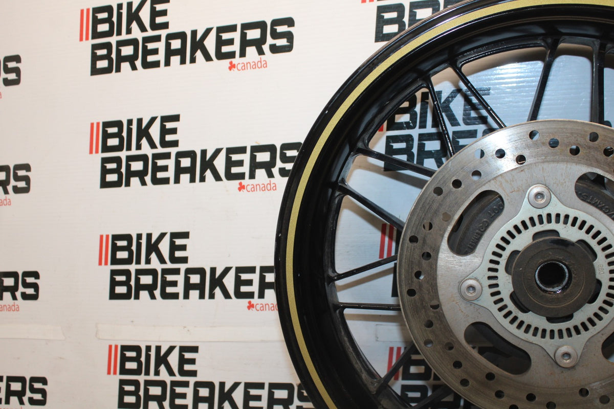 23 KAWASAKI Z900RS REAR WHEEL BACK RIM & ROTOR BB935