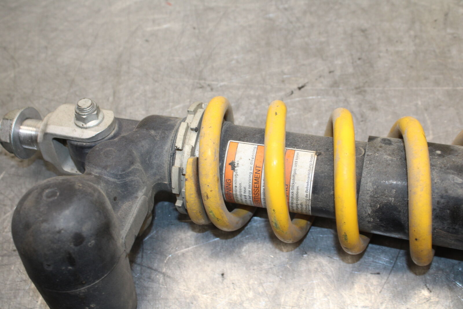 08-10 SUZUKI GSXR 600 REAR BACK SHOCK ABSORBER SUSPENSION  BB721