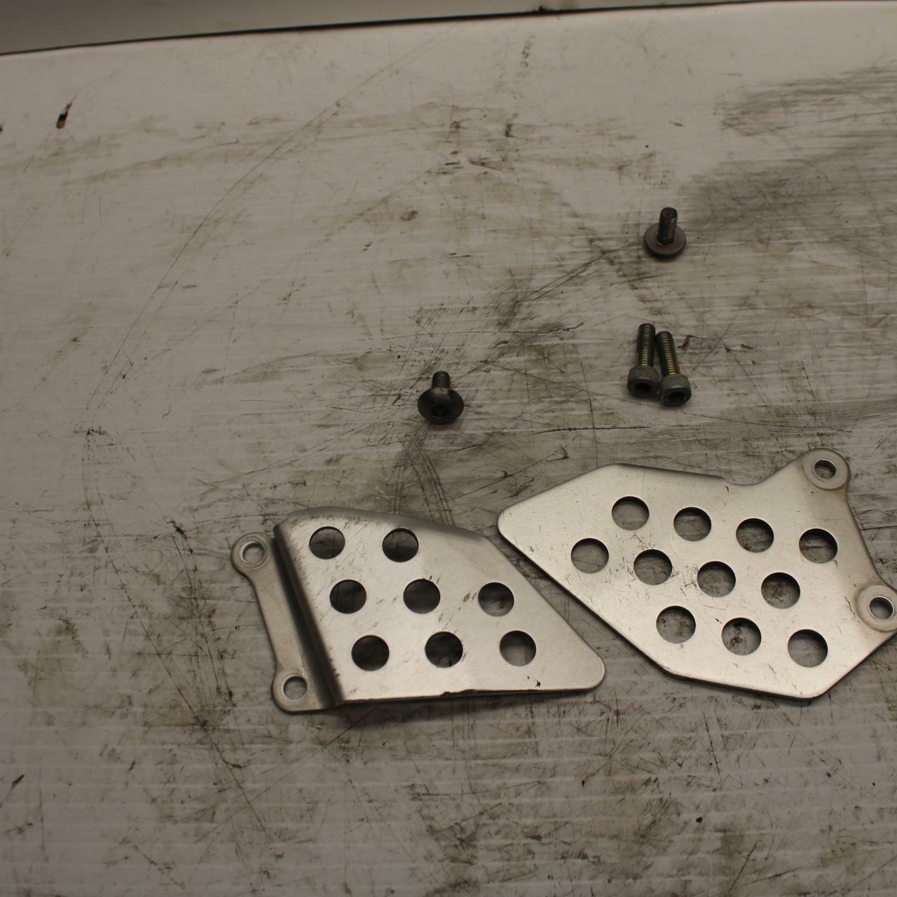 03-04 HONDA CBR600RR  REARSET REAR SET HEEL GUARD COVER  BB253