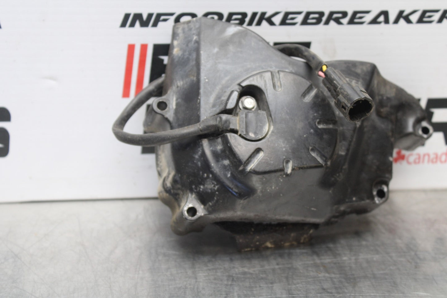 07-08 KAWASAKI NINJA ZX6R ENGINE SPROCKET COVER 14026-0040-11E BB203