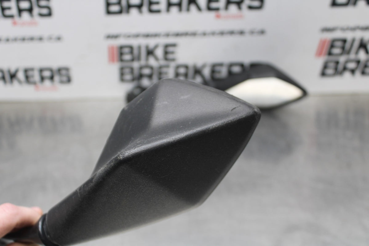 24-25 KAWASAKI NINJA ZX4R REAR VIEW MIRROR SET PAIR MIRRORS BB827