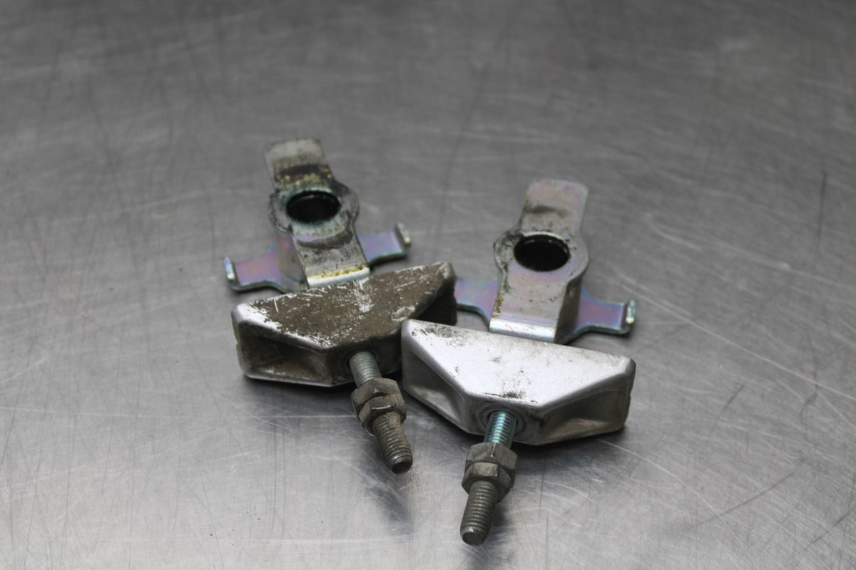 18 HONDA CB500F SWINGARM CHAIN TENSIONER ADJUSTMENT BRACKETS  BB861