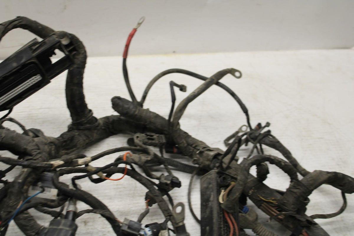 07-13 BMW R1200GS ADVENTURE MAIN ENGINE WIRING HARNESS MOTOR WIRE LOOM BB368