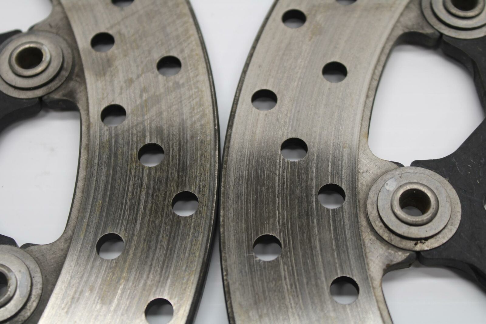 05 YAMAHA YZF R6S FRONT LEFT RIGHT BRAKE ROTORS DISCS BB234