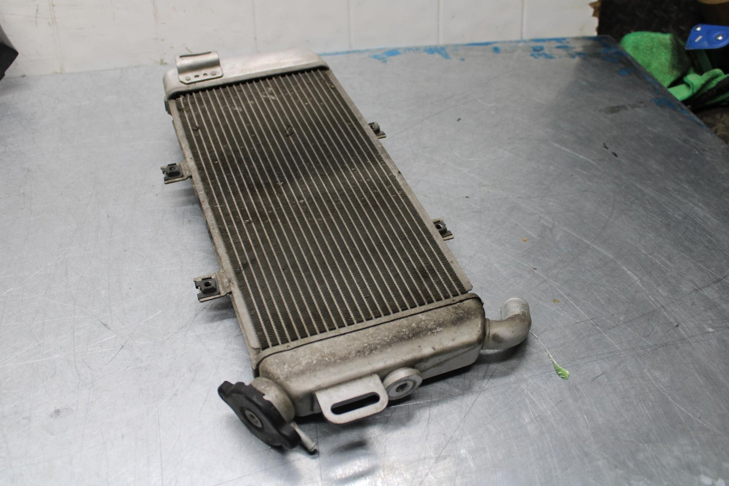 06-07 KAWASAKI NINJA 650R ENGINE RADIATOR MOTOR COOLER COOLING RADIATER BB446