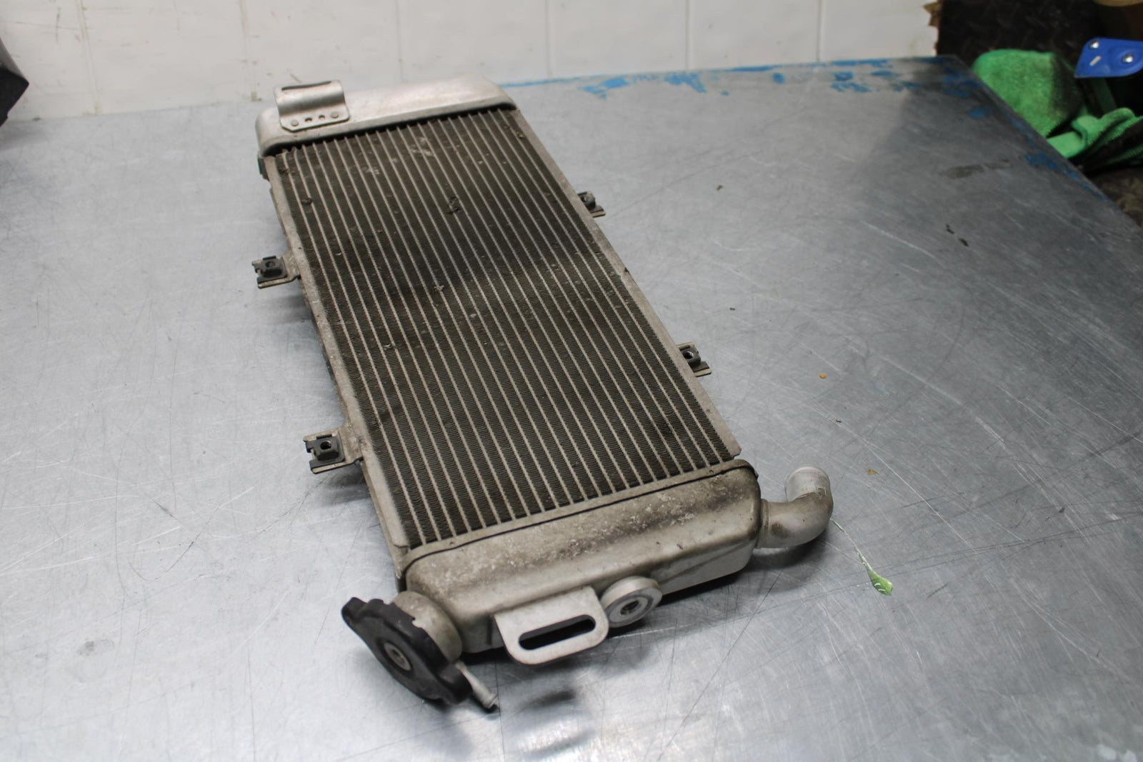 06-07 KAWASAKI NINJA 650R ENGINE RADIATOR MOTOR COOLER COOLING RADIATER BB446