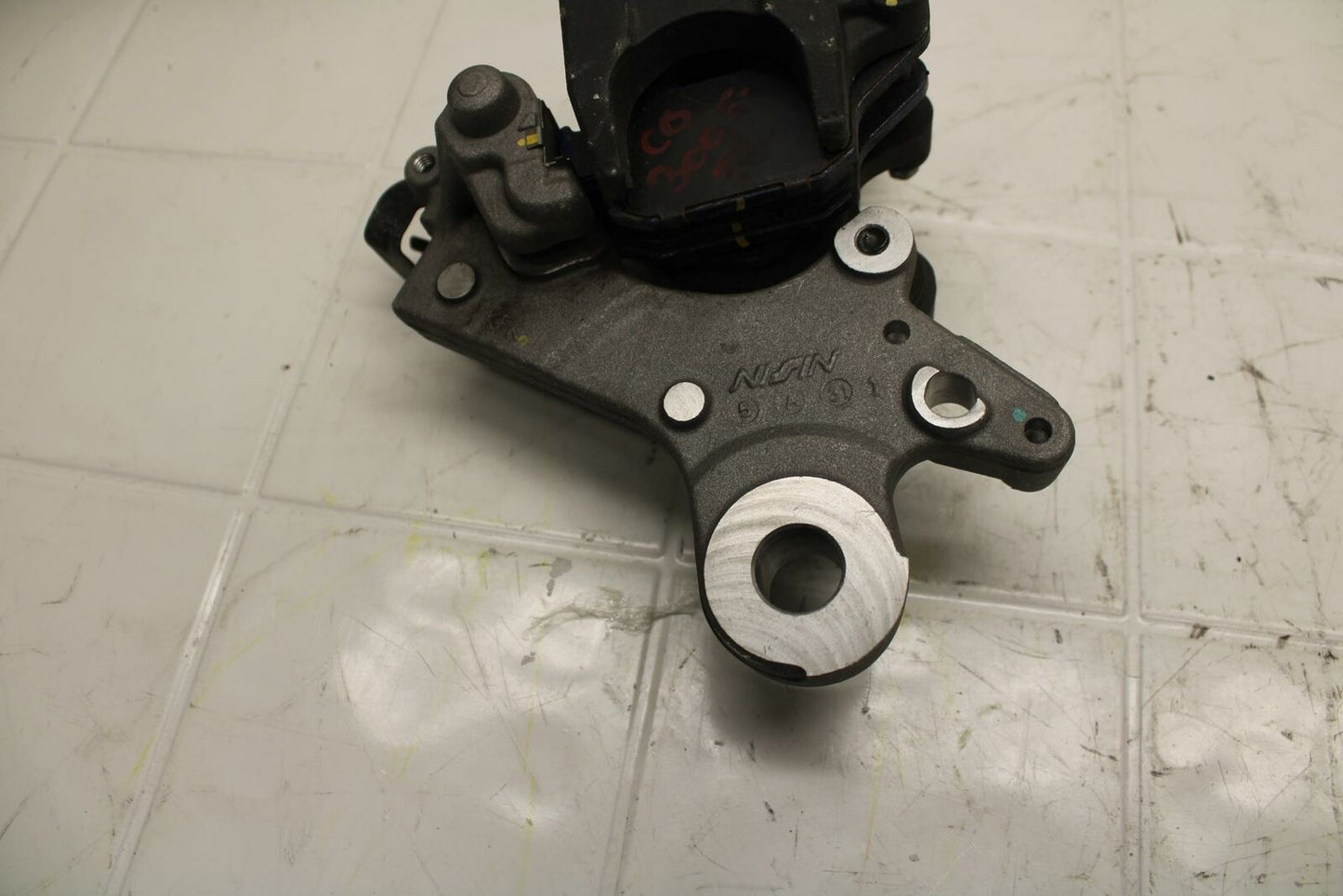 15-16 HONDA CB300F REAR BACK BRAKE CALIPER W MOUNT BRACKET ABS BB05
