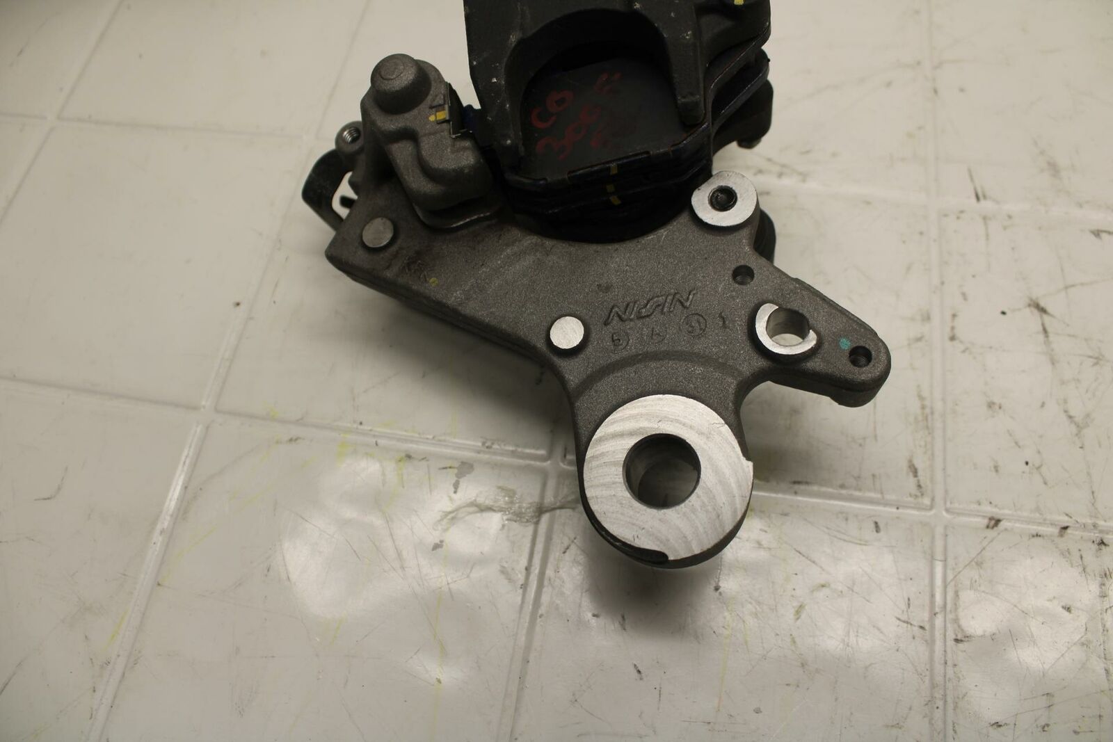 15-16 HONDA CB300F REAR BACK BRAKE CALIPER W MOUNT BRACKET ABS BB05