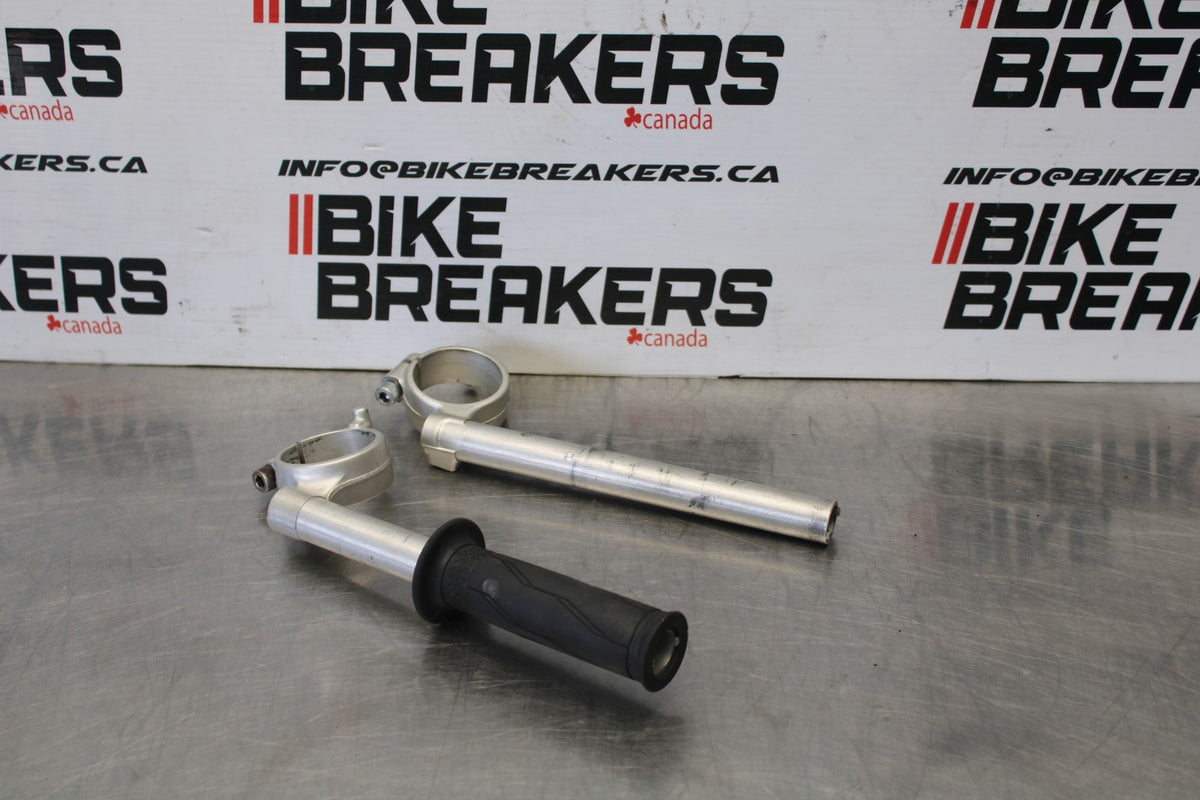 08-10 SUZUKI GSXR750 LEFT RIGHT CLIP ON ONS HANDLEBARS PAIR SET BB854