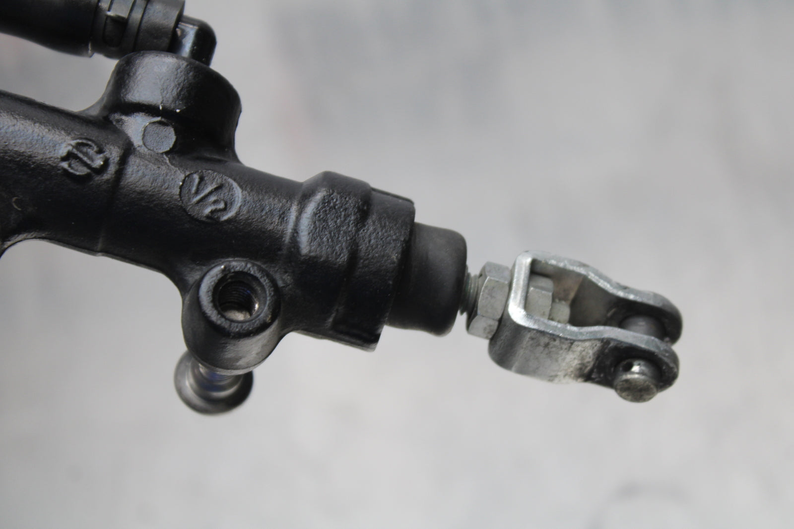 13-17 KAWASAKI NINJA ZX6R ZX636 ABS REAR BRAKE MASTER CYLINDER W RESERVOIR BB143