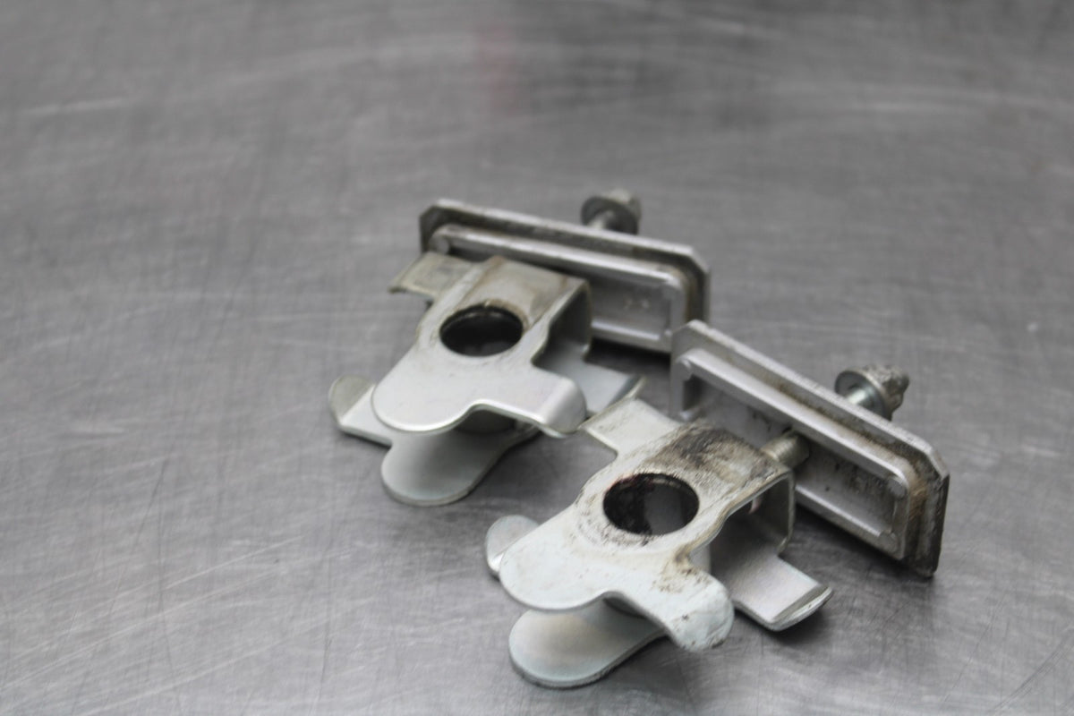 08 SUZUKI SV650 SWINGARM CHAIN TENSIONER ADJUSTMENT BRACKETS  BB846