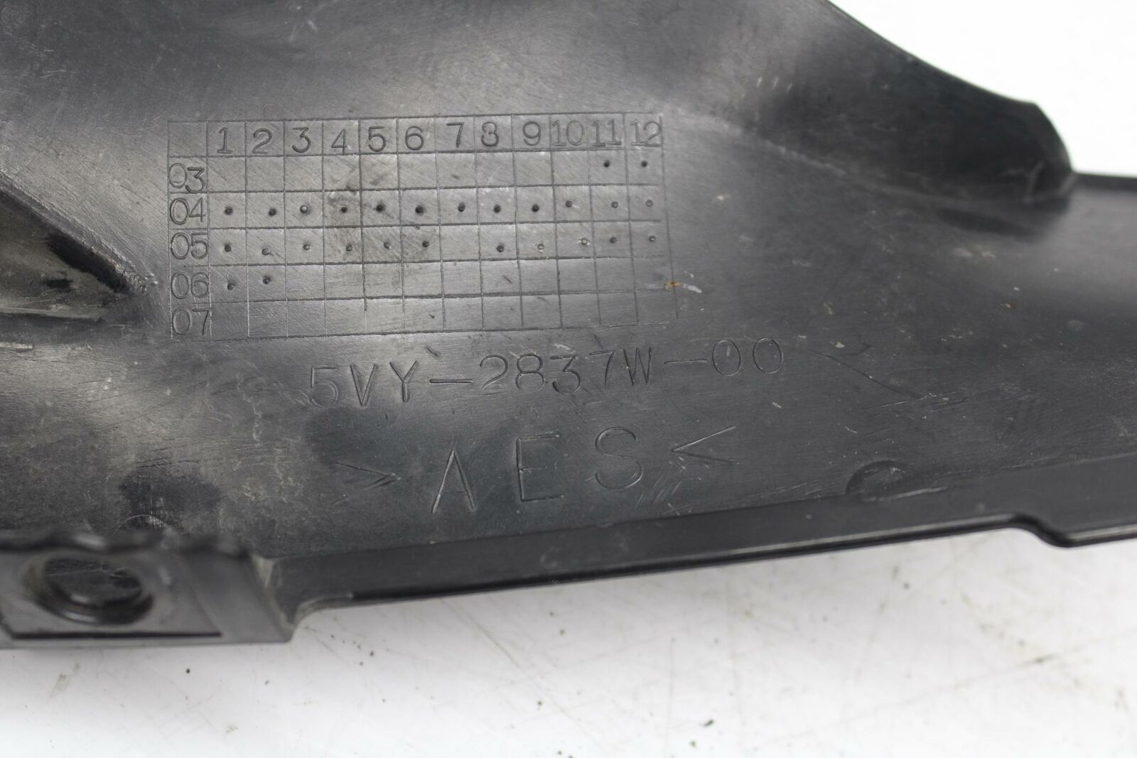 06 YAMAHA YZF R1 RIGHT LEFT FRONT DUCT COVERS PANELS COWLS BB282