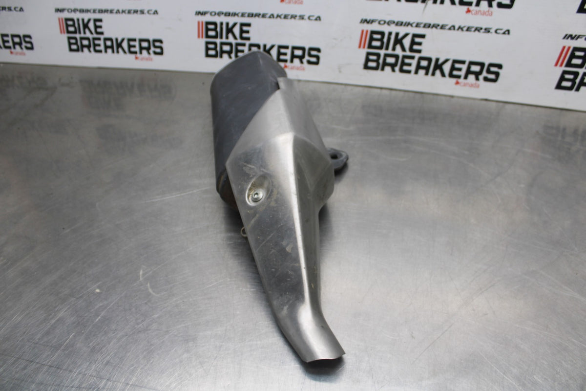 13-17 KAWASAKI NINJA 300 EXHAUST PIPE MUFFLER SLIP ON CAN SILENCER BB429