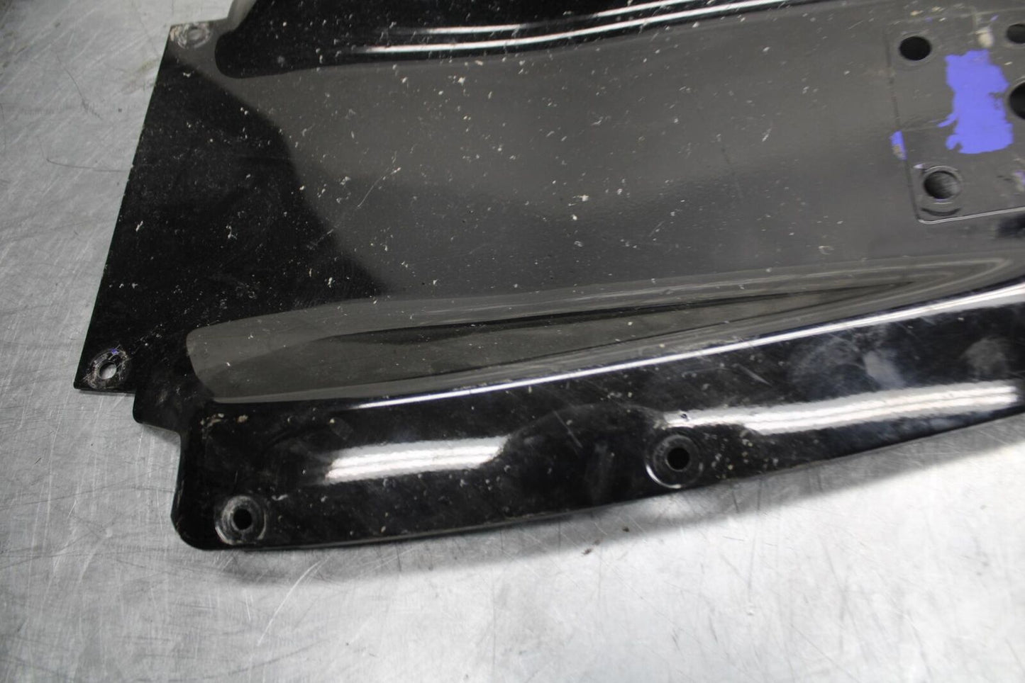 05 YAMAHA YZF R6S BLACK REAR BACK TAIL UNDERTAIL FAIRING COWL FENDER BB462