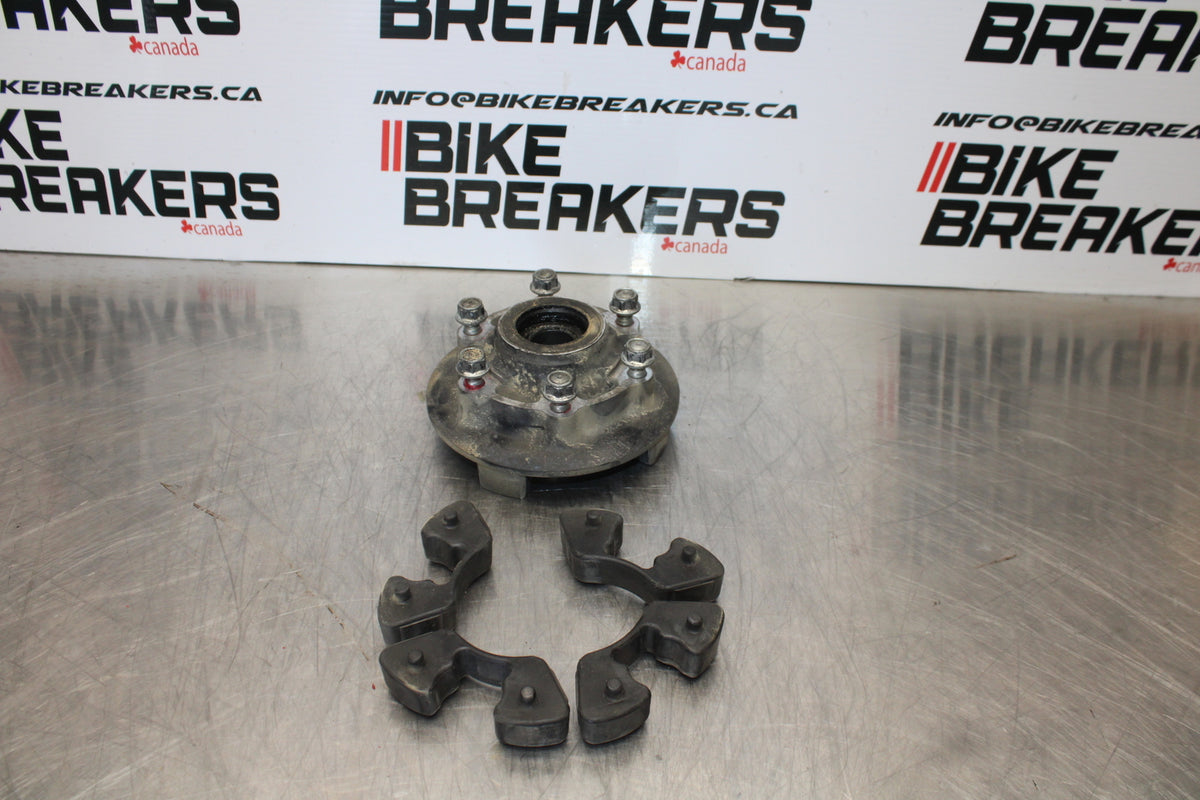 03-06 KAWASAKI Z1000 REAR HUB & SHOCK DAMPERS CUSH ABSORBERS BB164