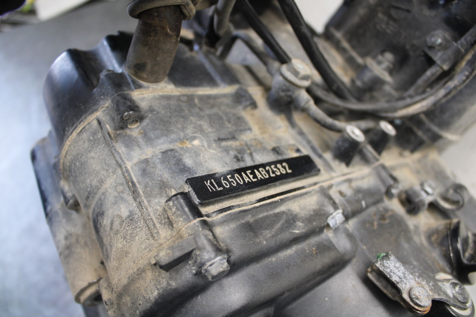 08-18 KAWASAKI KLR650 ENGINE MOTOR BB707