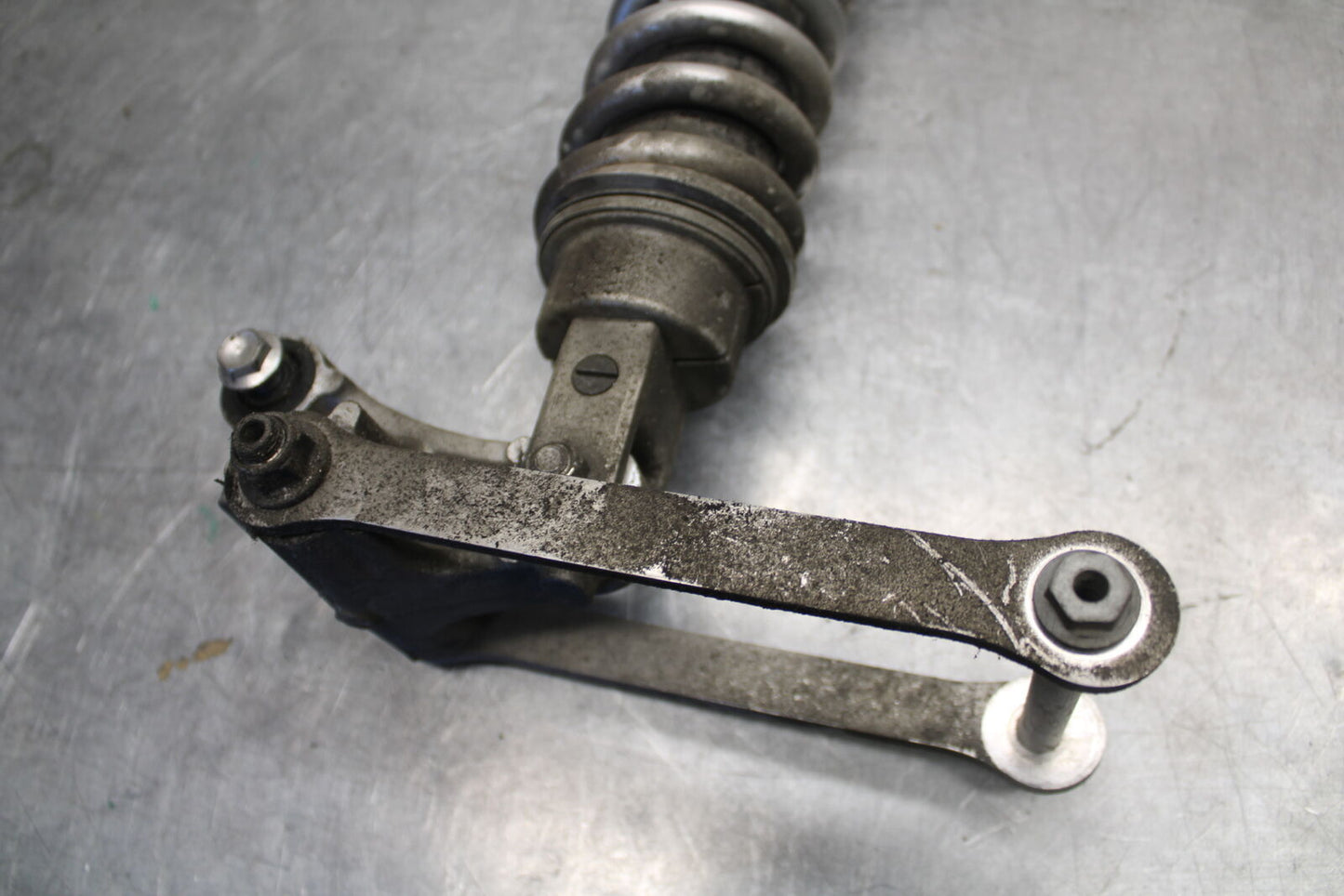 09-12 KAWASAKI NINJA ZX6R REAR BACK SHOCK SUSPENSION 45014-0250-23K  BB698